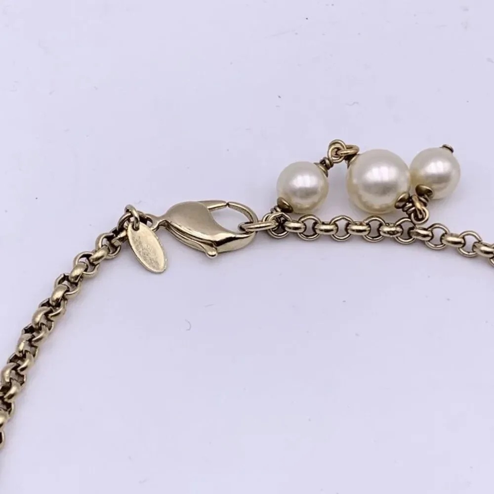 Chanel Metal Necklace CC